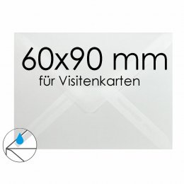 60 x 90 mm (ideal für Visitenkarten)