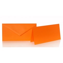 DL Envelopes with adhesive tape and folding cards