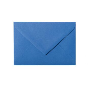 Sobres 14x19 cm en azul real con solapa triangular en 120...