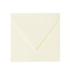 Square envelopes 5,12 x 5,12 in light yellow with triangular flap