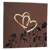 exclusive square wedding cards comes as a set