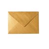 Mini envelopes 2,05 x 2,79 in, 120 g / m² gold