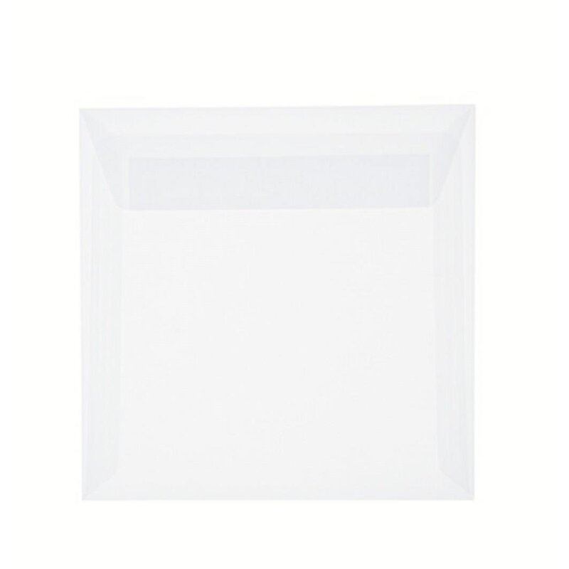 Envelopes square 8,66 x 8,66 in in transparent adhesive