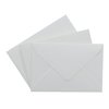 Mini envelope 2,36 x 3,54 in in gray with triangular flap