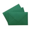 Mini envelope 2,36 x 3,54 in in fir green with triangular flap