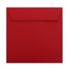 25 envelopes 7.28 x 7.28 in, 120 g / m² in wine red