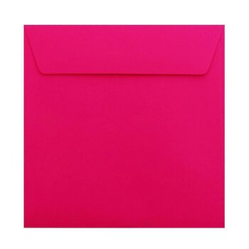 25 envelopes 8.66 x 8.66 in, 120 g / m² in intensive pink