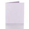 Cartes pliantes 150 x 150 mm, 240g lilas pastel