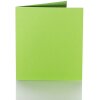 Tarjetas plegables 150 x 150 mm, 240 g verde hierba