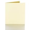 Tarjetas plegables 120 x 120 mm, 240 g amarillo suave