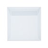 Square envelopes 6,10 x 6,10 in - transparent with adhesive strips