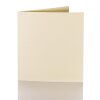 Faltkarten 105 x 105 mm, 240g Zartcreme