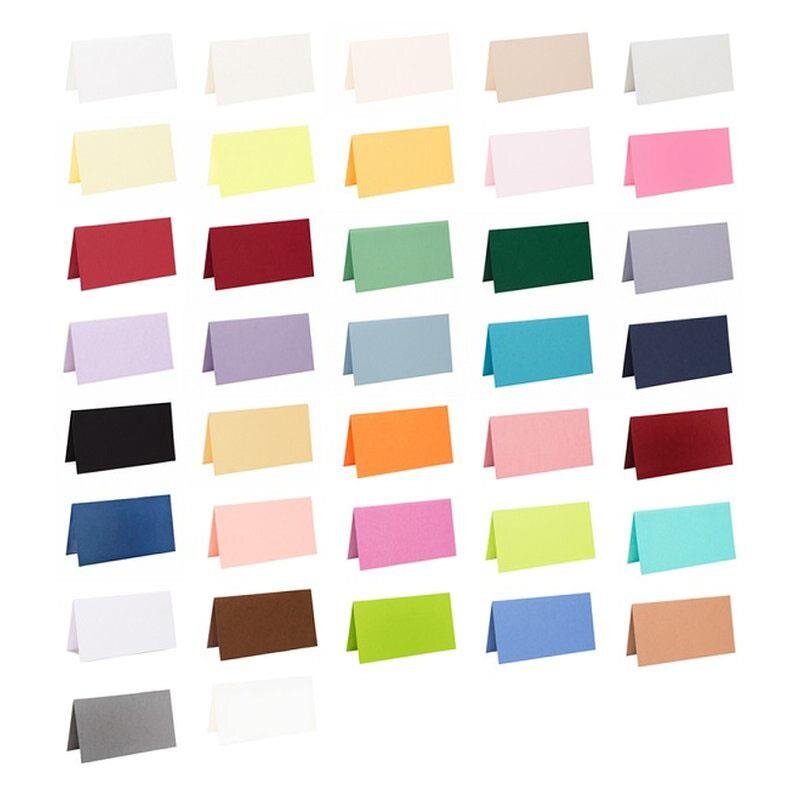 Pack 25 place cards 50 x 90 mm