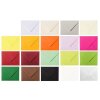 25 envelopes 2,36 x 3,54 in wet adhesive 120 g / sqm color selection