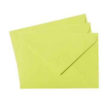 25 envelopes 2.36 x 3.54 in, 120 g/m² apple green