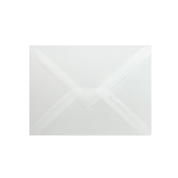 Mini envelopes 2,05 x 2,79 in, 120 g / m² transparent wet...