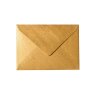 Enveloppes DIN C8 (57 x 81 mm) - adhésif humide doré