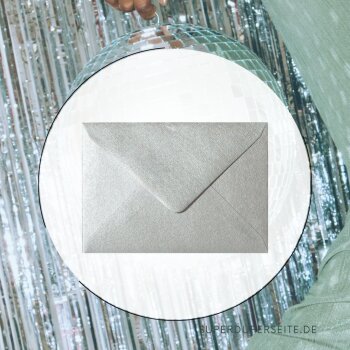 Enveloppes DIN C8 (57 x 81 mm) - colle humide argentée