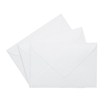 Mini envelopes 2,05 x 2,79 in, 120 g / m² white
