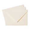 Mini envelopes 2,05 x 2,79 in, 120 g / m² soft cream
