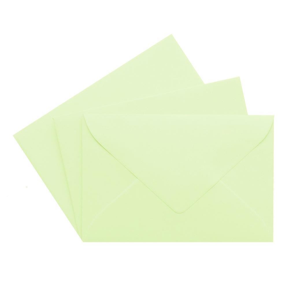 Paper24 Lot de 25 enveloppes Din C6 Vert. 