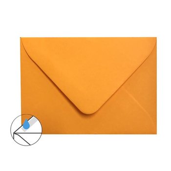 Mini enveloppes 52 x 71 mm, 120 g / m² orange vif