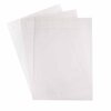 Transparent envelopes DIN C4 (9,01 x 12,57 in) with adhesive strips and window