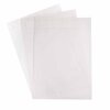 Enveloppes transparentes DIN C4 (229 x 324 mm) avec bandes adhésives et fenêtre