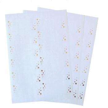 120 Christmas labels DIN A4 10 sheets each with 12 labels