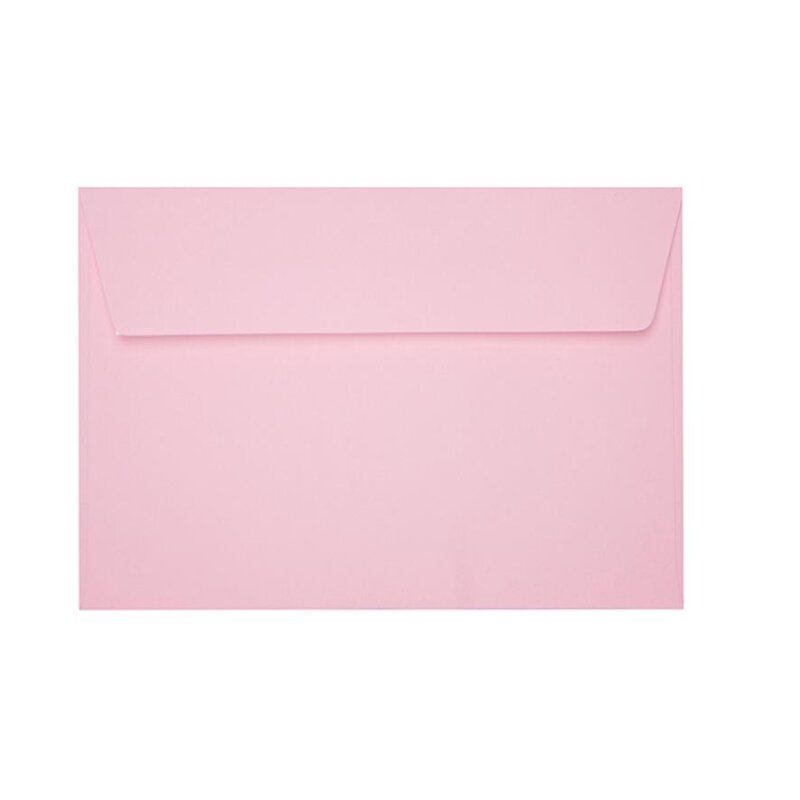 DIN B6 Briefumschläge haftklebend 125x176 mm in Rosa