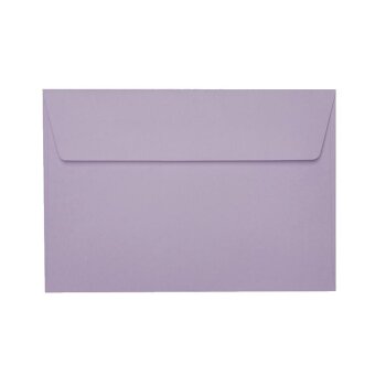 Enveloppes autocollantes B6 125x176 mm en violet-bleu