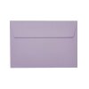 Enveloppes autocollantes B6 125x176 mm en violet-bleu