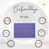 B6 self-adhesive envelopes 4,92 x 6,93 in in purple