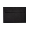 B6 envelopes with adhesive 4,92 x 6,93 in in black