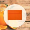 B6 envelopes adhesive 4,92 x 6,93 in in orange