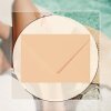 25 envelopes DIN B6 (4.92 x 6.93) with pointed flap 120 g / qm 02 cream