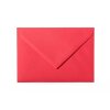 25 enveloppes DIN B6 (125 x 176 mm) avec rabat pointu 120 g / qm 10 rouge