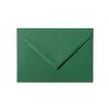 25 enveloppes DIN B6 (125 x 176 mm) avec rabat pointu 120 g / qm 13 vert foncé