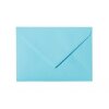 25 enveloppes DIN B6 (125 x 176 mm) avec rabat pointu 120 g / qm 18 bleu