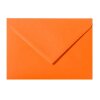 25 envelopes DIN B6 (4.92 x 6.93) with pointed flap 120 g / qm 22 orange
