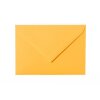 1 enveloppe de chaque DIN B6 (125 x 176 mm) avec un rabat 120 g / qm 07 jaune-orange