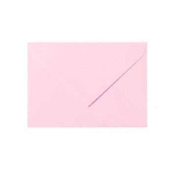 1 enveloppe chaque DIN B6 (125 x 176 mm) avec un rabat 120 g / m2 08 rose