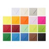 Color choice - envelopes 5,51 x 5,51 in damp adhesive 120 g / qm