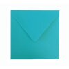 Enveloppes carrées 140 x 140 mm adhésif humide 120 g / qm i.18 bleu intense