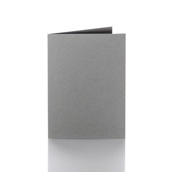 Cartes pliantes 15x20 cm - gris foncé