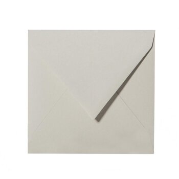 Square envelopes 5.91 x 5.91 in wet adhesive 120 g / sqm 04 gray