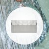 Envelopes DIN long (4,33 x 8,66 in) - silver with adhesive stripes