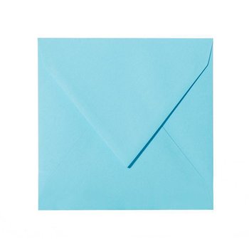 Enveloppes 155x155 mm en bleu en 120 g / m2