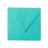 Envelopes 6,10 x 6,10 in in mint green in 120 gsm