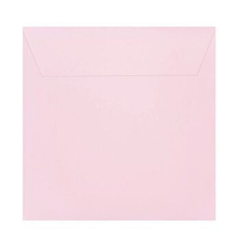 Briefumschlag haftklebend 155x155  mm in  Rosa 120 g/qm